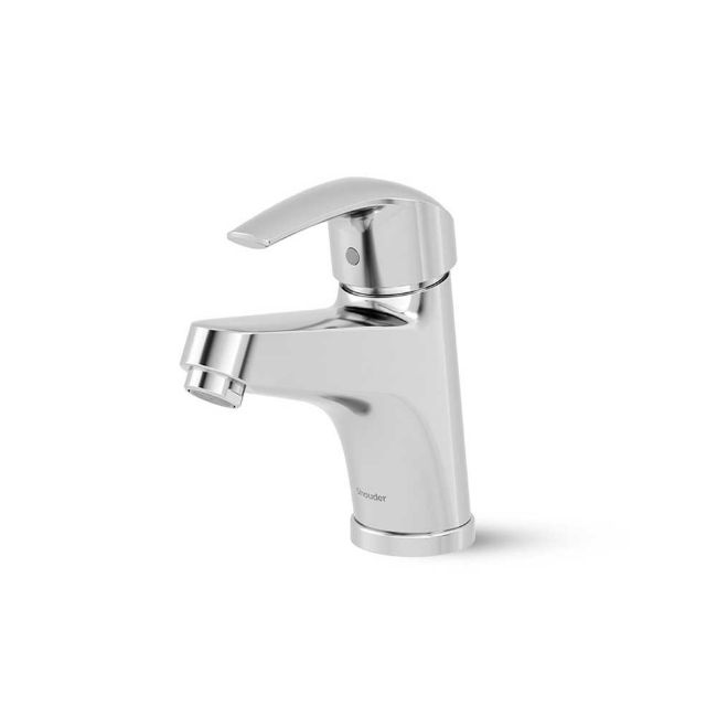 تصویر  شیر روشویی شودر مدل پاریس رنگ کروم