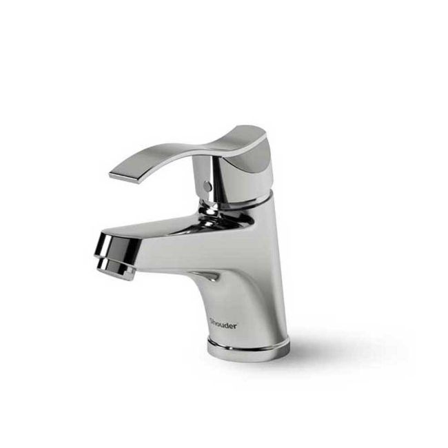 تصویر  شیر روشویی شودر مدل اپال رنگ کروم